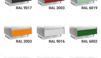 Refrigerated counter Around - 1,0 x 0,99 m - 189 litre
