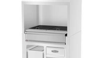 Charcoal grill 0,8 m