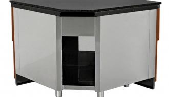 Eck-Kassentisch / Neutralelement - 1,1 m
