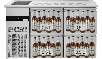 Beer counter floor unit 1,55 x 0,7 m