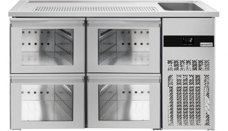 Beer counter floor unit 1,55 x 0,7 m