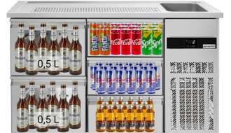 Beer counter floor unit 1,55 x 0,7 m