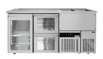 Beer counter floor unit 1,95 x 0,7 m