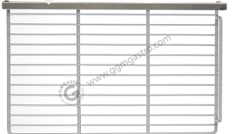 Stainless steel rails 1 left and 1 right (550 mm)