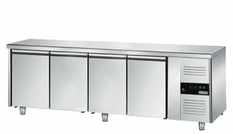 Kühltisch ECO - 2,2 x 0,7 m - mit 4 Türen