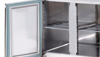 Bäckereikühltisch ECO - 1,5 x 0,8 m - mit 2 Türen