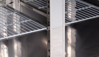 Bäckereikühltisch ECO - 1,5 x 0,8 m - mit 2 Türen