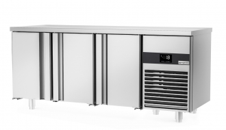 Tiefkühltisch PREMIUM - 1,87 x 0,7 m - mit 3 Türen
