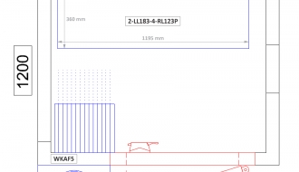 Refrigeration cell - 1,5 x 1,2 m - 2,6 m³