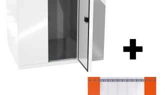 Freezer cell 1.2 x 2.1 m - height 2.01 m - 3.2 m³