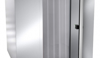 Stainless steel freezer cell - 1.8 x 1.2 m - height: 2.01 m - 2.65 m³