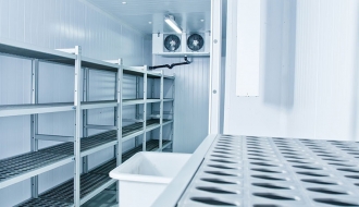 Aluminium basic shelf - 1500 x 1800 mm