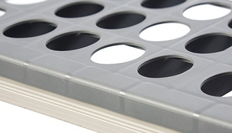 Aluminium basic shelf - 950 x 1685 mm