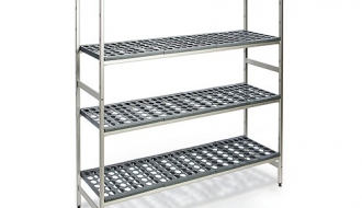 Aluminium basic shelf - 1490 x 1685 mm