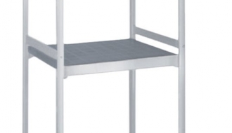 Aluminium basic shelf - 660 x 1800 mm