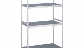 Aluminium basic shelf - 780 x 1800 mm
