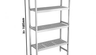 Aluminium basic shelf (anodized) - 946 x 1685 mm