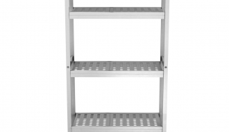 Aluminium basic shelf (anodized) - 771 x 1685 mm