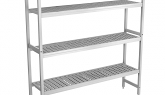 Aluminium basic shelf - 1745 x 1800 mm