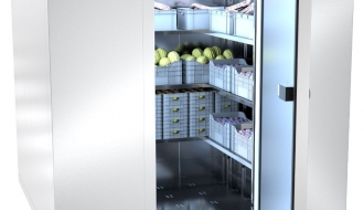 Shelf set aluminium - L-shape - overall depth: 460 mm