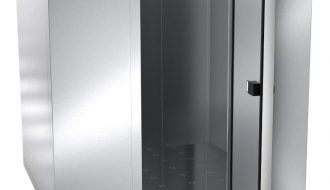 Stainless steel cold room - 1.8 x 2.1 m - height: 2.01 m - 5.88 m³