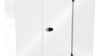 Tiefkühlzelle - 1,2 x 2,1 m - Höhe: 2,01 m - 3,2 m³ - inkl. Wandkühlaggregat MINUS