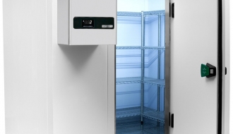 Tiefkühlzelle - 2,1 x 1,5 m - Höhe: 2,01 m - 4,2 m³ - inkl. Wandkühlaggregat MINUS
