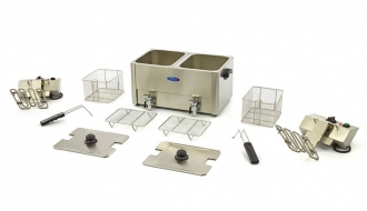 Fritüür 2 x 8L kraaniga