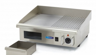 Plaatgrill rihvel + sile 56 cm