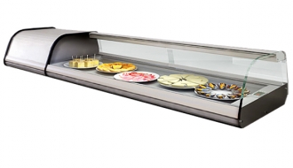 Teller - Refrigerated display case for 6x (17 x 32 cm)