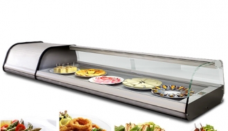 Teller - Refrigerated display case for 8x (17 x 32 cm)