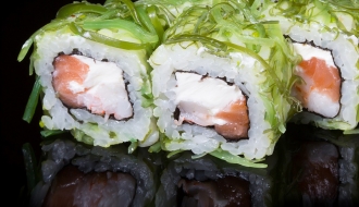 Sushi - Refrigerated display case for 6x 1/3 GN
