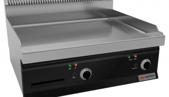 Sähköinen parila - sileä + uritettu (8 kW)