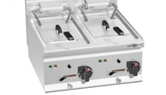 Electric deep fryer 10+10 litres (12 kW)