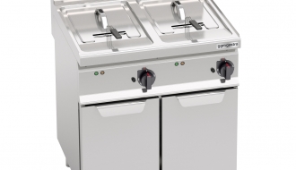 Electric deep fryer 10 + 10 litres (18 kW)
