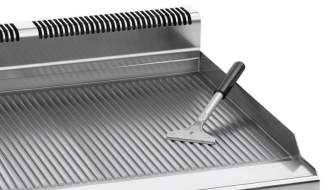 Electric griddle - grooved (9.6 kW)