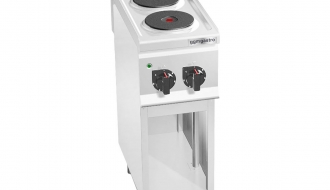 Electric cooker 2xplates round (4 kW)