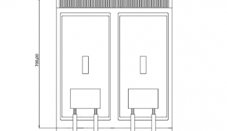 Gas deep fryer 10+10 litres (13,8 kW)