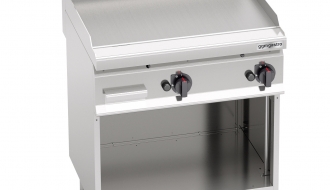 Gas frying plate - smooth (13,8 kW)