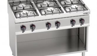 Gas stove 6x burners (31.5 kW)