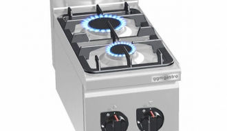 Gas stove 2x burners (6.2 kW)