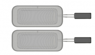 2x 1/2 Pasta baskets
