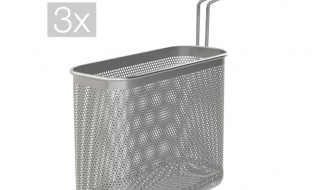 3x 1/3 Pasta baskets