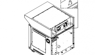 Hood 0.71 m - with motor & condenser