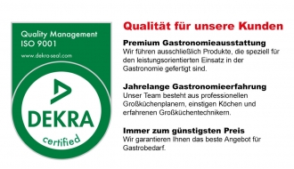 Bakery Combi Steamer (manual), 4 trays, EN & GN