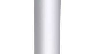 Straight pipe in stainless steel 0.5 m / Ø 300 mm
