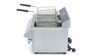 Induktsioonfritüür 2 x 8L - kraaniga