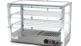 Stainless Steel Hot Display - 3 Levels