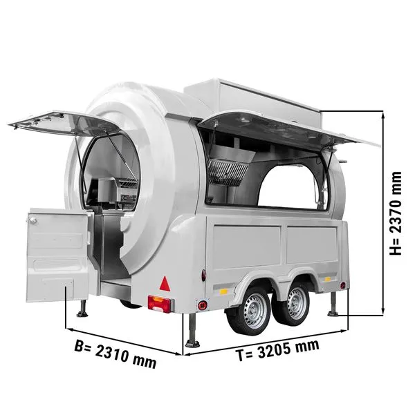 Food truck – Kebab / Basic seadmed