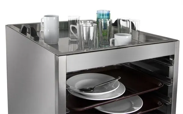 Tray trolley - for 18 trays EN 60 x 40 cm